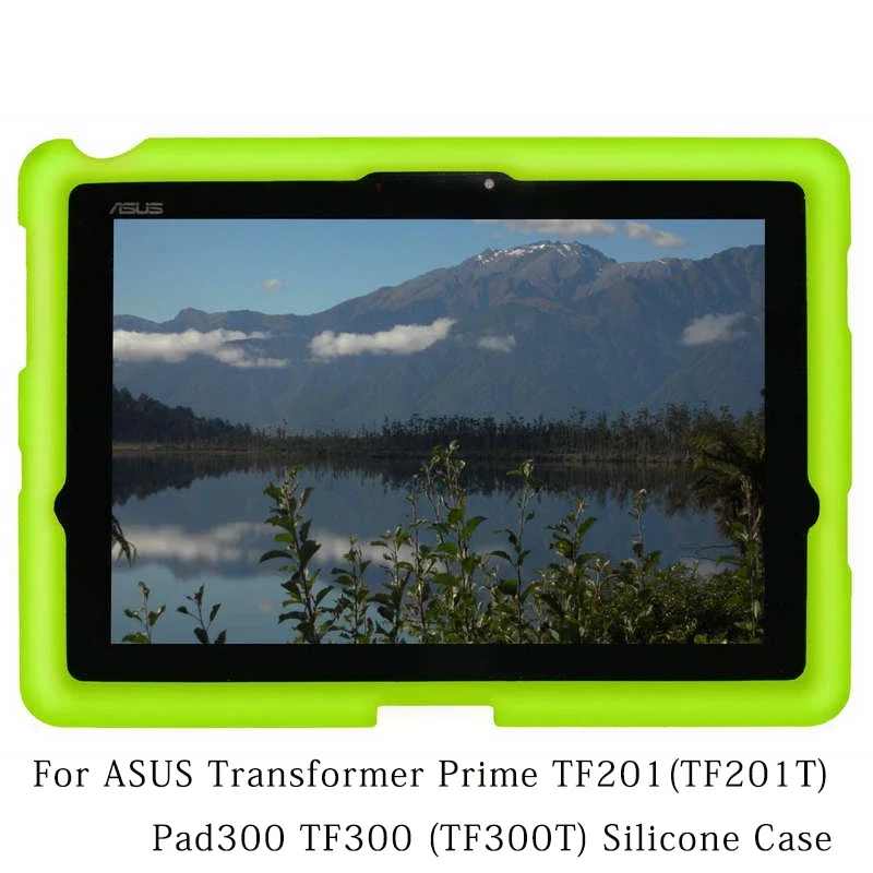 MingShore Shockproof Silicone Case for ASUS Transformer Prime TF201 TF300T Anti Drop Kids Friendly Protective Cover for School