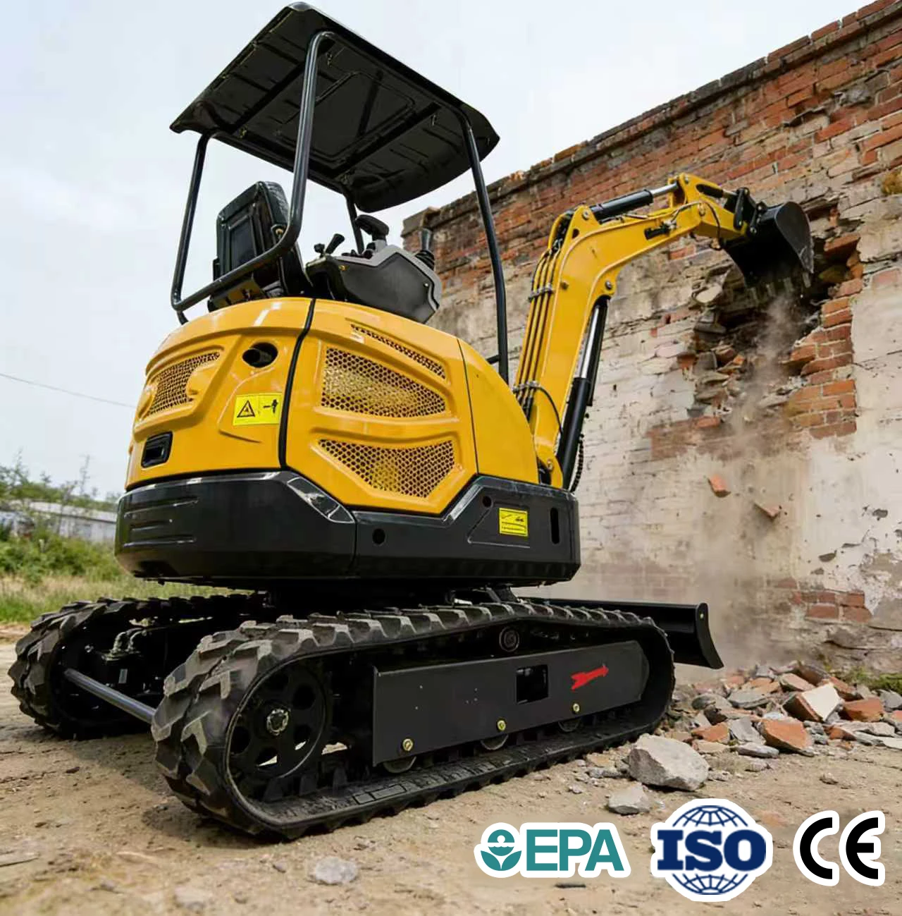 

Mini Excavator 2.0 Ton Multi Functional Cab Customized Ce Epa Euro 5 Quick Delivery Multi Accessory Mini Excavator