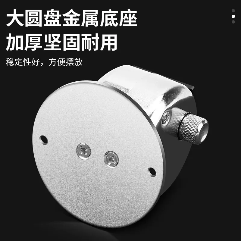 Metal Hand Tally Counter 4 Digit Mechanical Manual Clicker Handheld Count Clicker