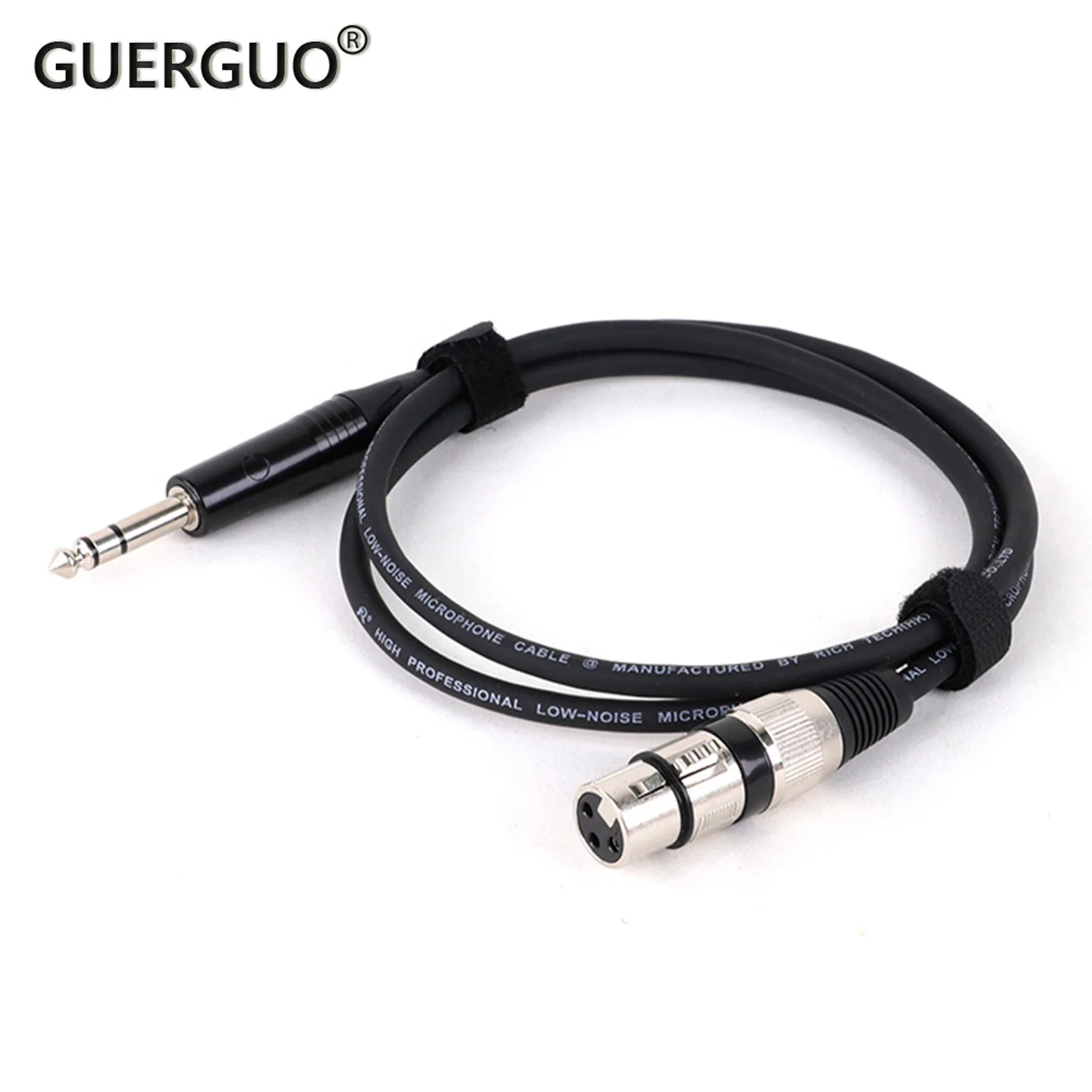 

1PCS High Quality 6.35mm Stereo TRS Jack to Male/Female 3Pin XLR OFC Audio Braided Shielded For Microphone Mixers Amplifier Etc