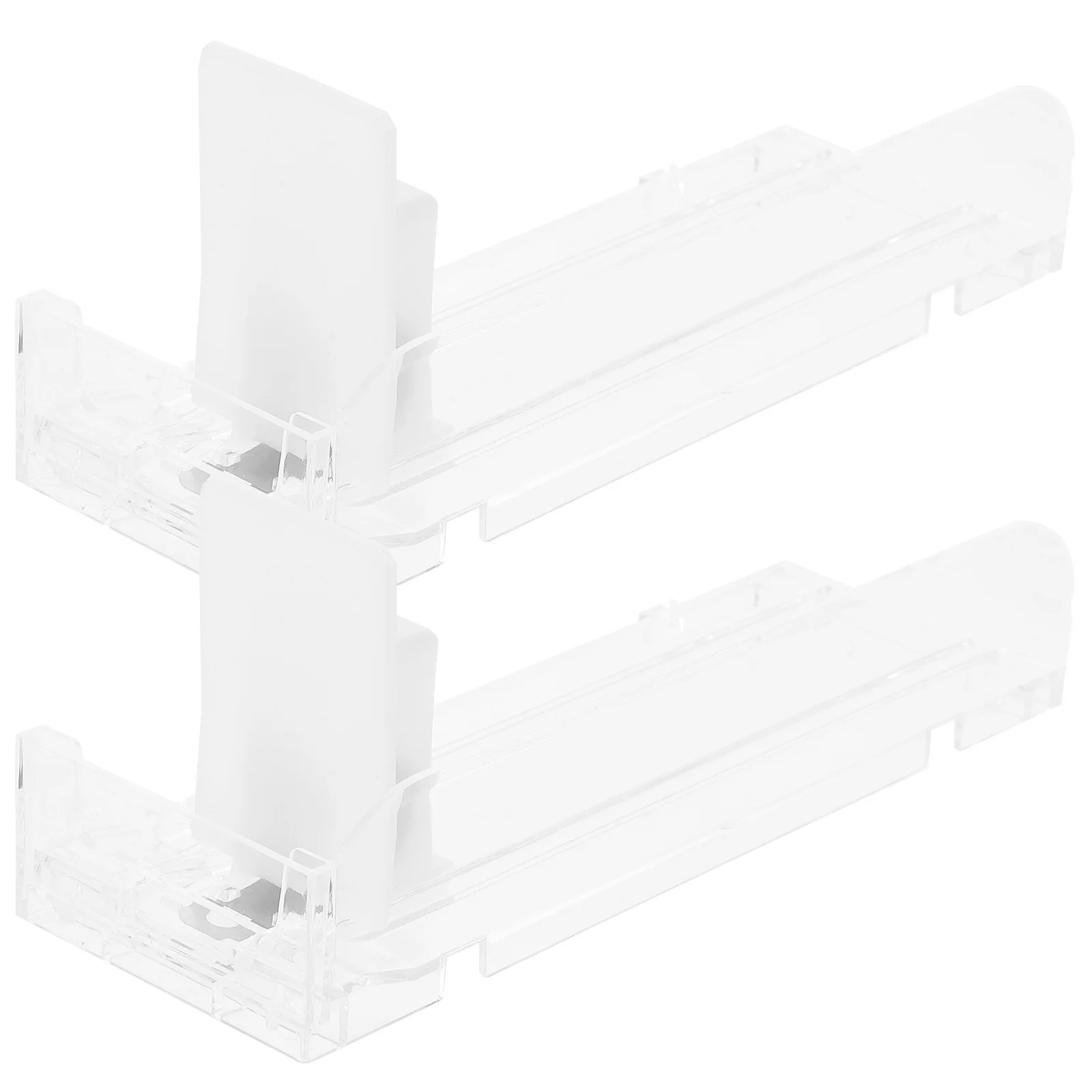 

2 шт., прозрачная витрина с автоматическим нажимом, прочная легкая витрина премиум-класса Ps для супермаркета, магазина, диспенсер для сигарет, авто