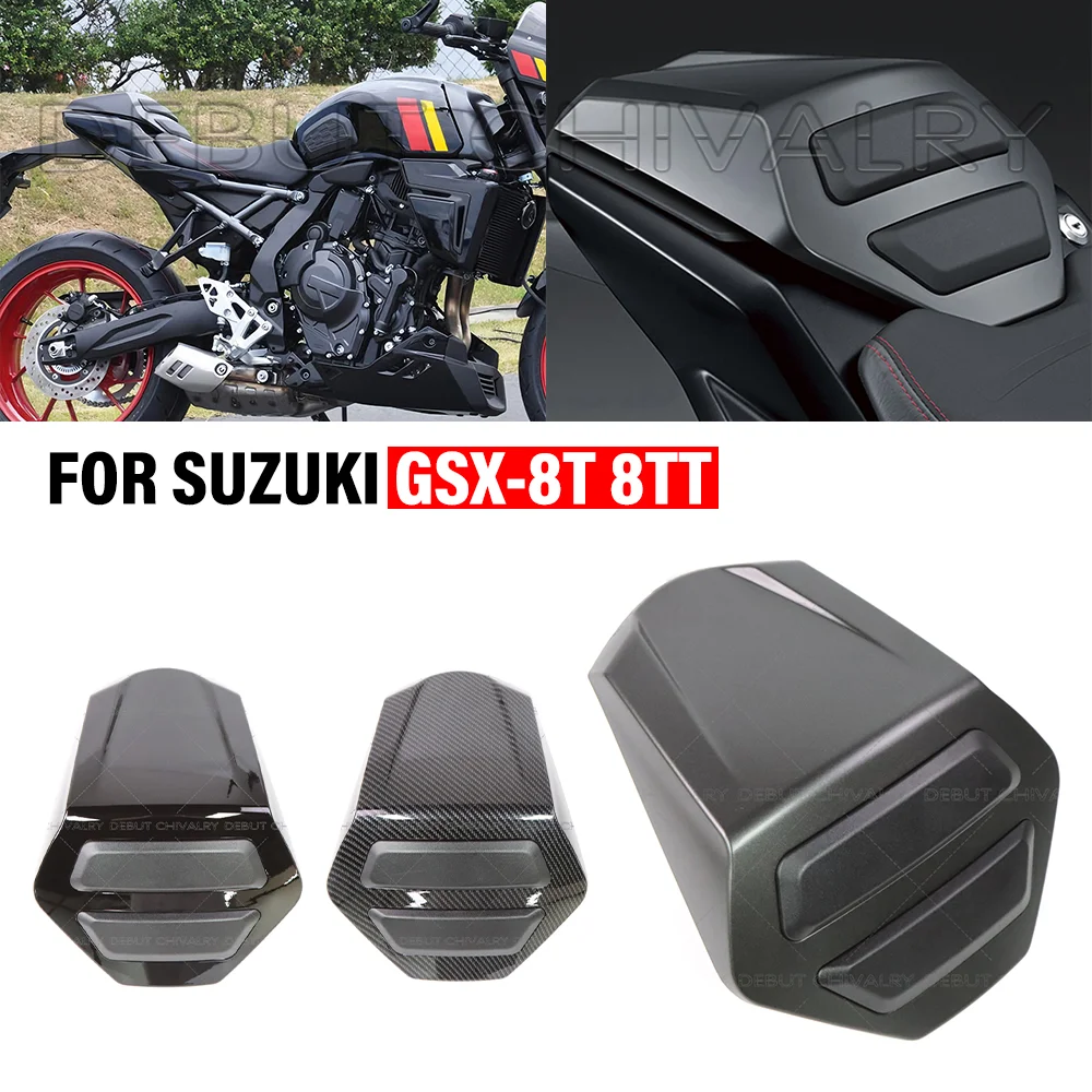 

FOR SUZUKI GSX-8T GSX-8TT GSX Gsx 8T 8TT Motorcycle Pillion Rear Hump Fairing Seat Cover Passenger Solo Seat Back Cowl Fairing