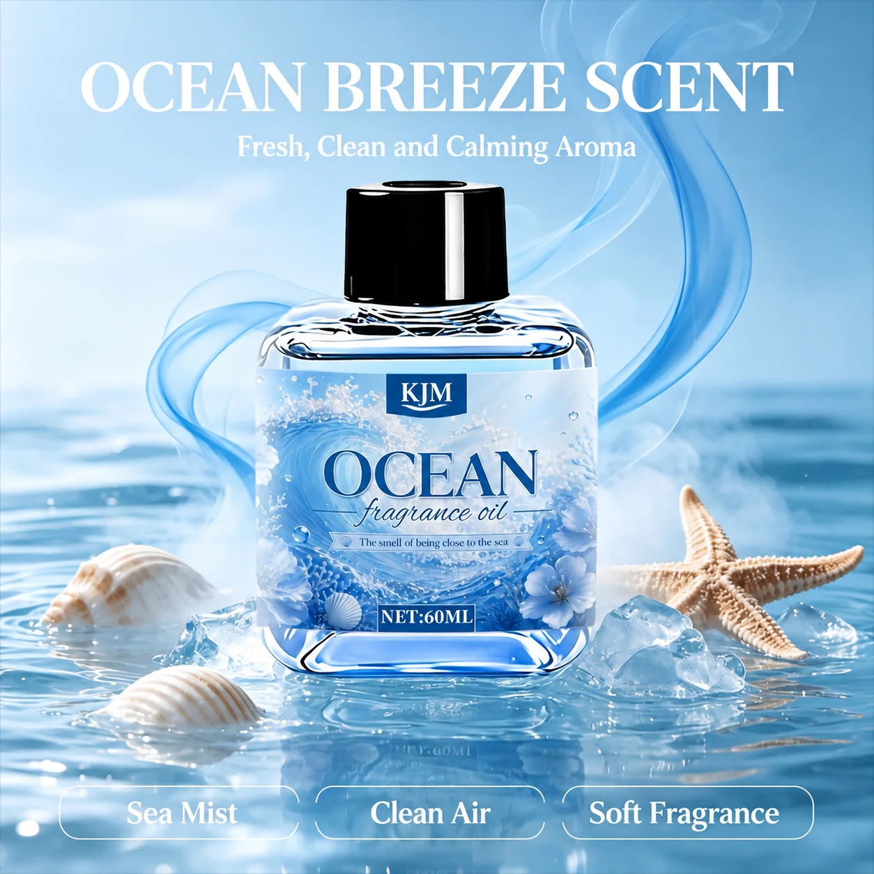 KJM Reed Diffuser Ozeanbrise,  – Home Fragrance Ocean Breeze Bewertung und Preis