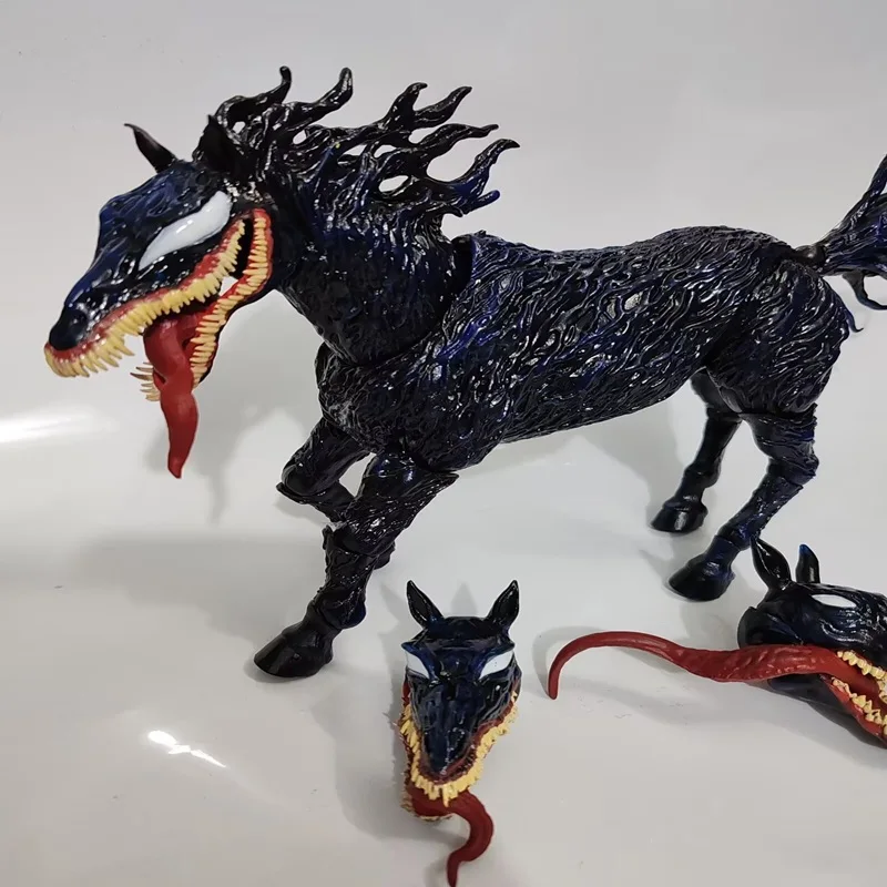 

Фильм Venom 3, кукла-лошадь Last Dance Venom, ручная работа, подвижная голова, сменная модель ручной работы в штучной упаковке, креативная игрушка Venom в подарок