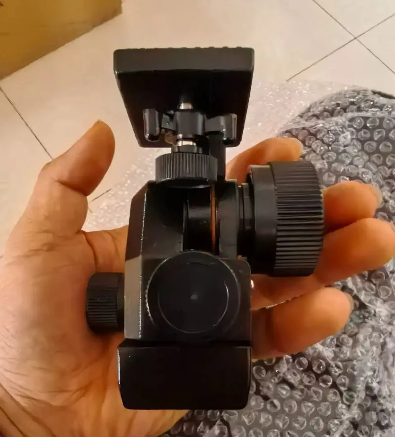 XH Star All Metal Micro Theodolite Head 1/4' Camera Tripod Compatible Well Built Surveying Instrument