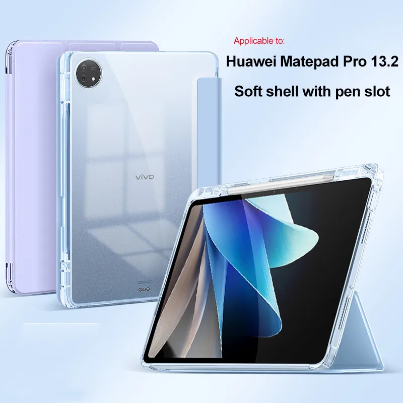 

Для Huawei MatePad Pro 13,2 дюймов 2023 MatePad 11,5 Air 11,5 11 Pro11 T10S T10 SE 10,1 10,4 SE 10,4 защитный чехол с мягкими краями