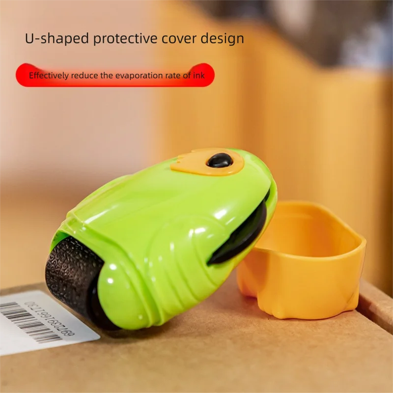 Datenschutzschutz Anti-Leckage-Siegel mit Kunststoffmesser Unboxing Tool Rolling Code Seal Information Alteration Roller Code