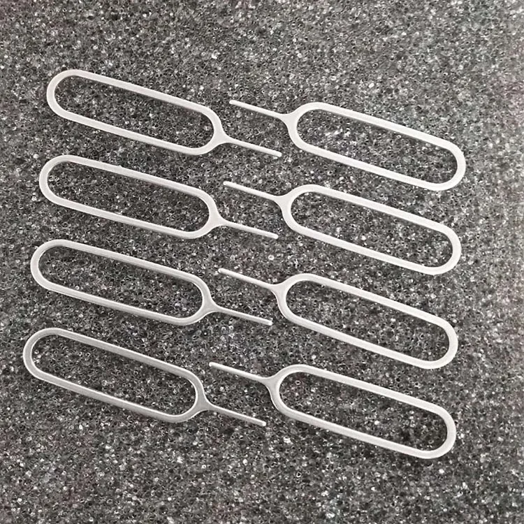 

Stainless Steel Custom With Logo Universal Removal Key Sim Card Tray Ejector Eject Pin