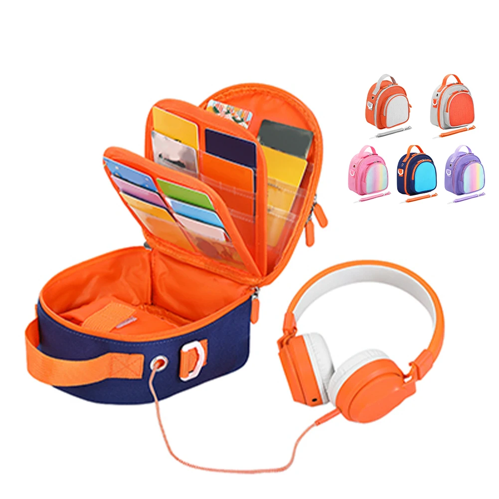 Étui de transport pour Yoto Mini (édition 2024), sac de rangement de voyage, porte-carte pouvant contenir jusqu'à 30 cartes, étui de protection pour lecteur Audio