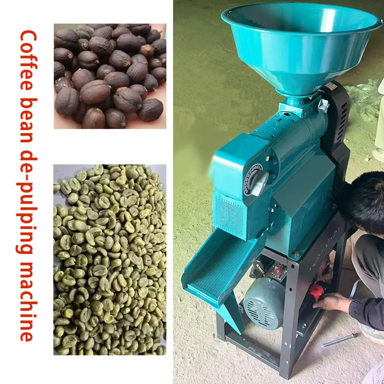 Construction machinery Small automatic grain processing sheller Corn wheat Sorghum rice shelling and peeling equipment