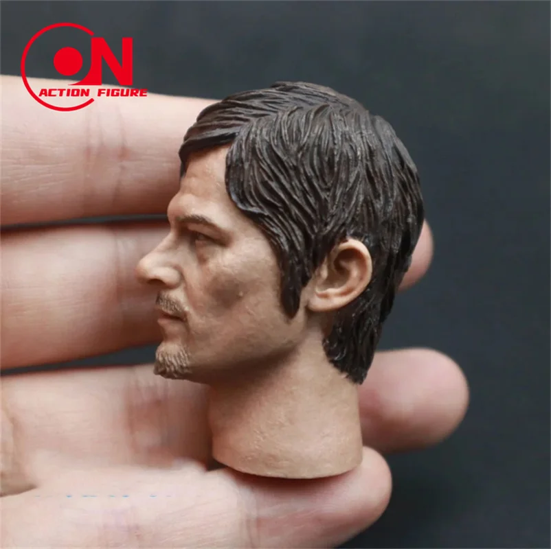 【In Stock】1/6th Crossbow Brother Male Daryl The Walking Dead Head Sculpture Model Suit Usual 12inch Doll Action Collectable