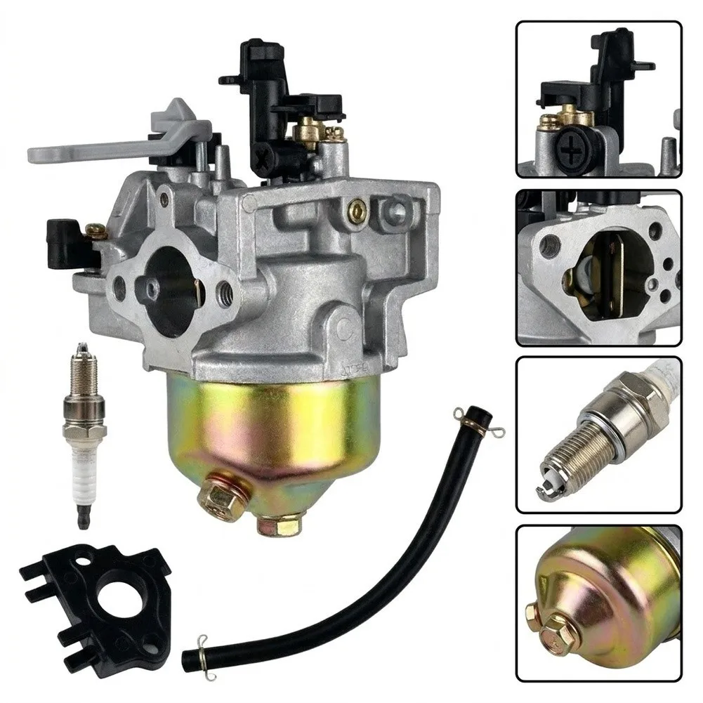 Carburetor Assembly Kit Compatible with For Honda For GX390 For GX340 420cc 339cc 459cc Engine 16100-ZF6-V01 Metal Construction