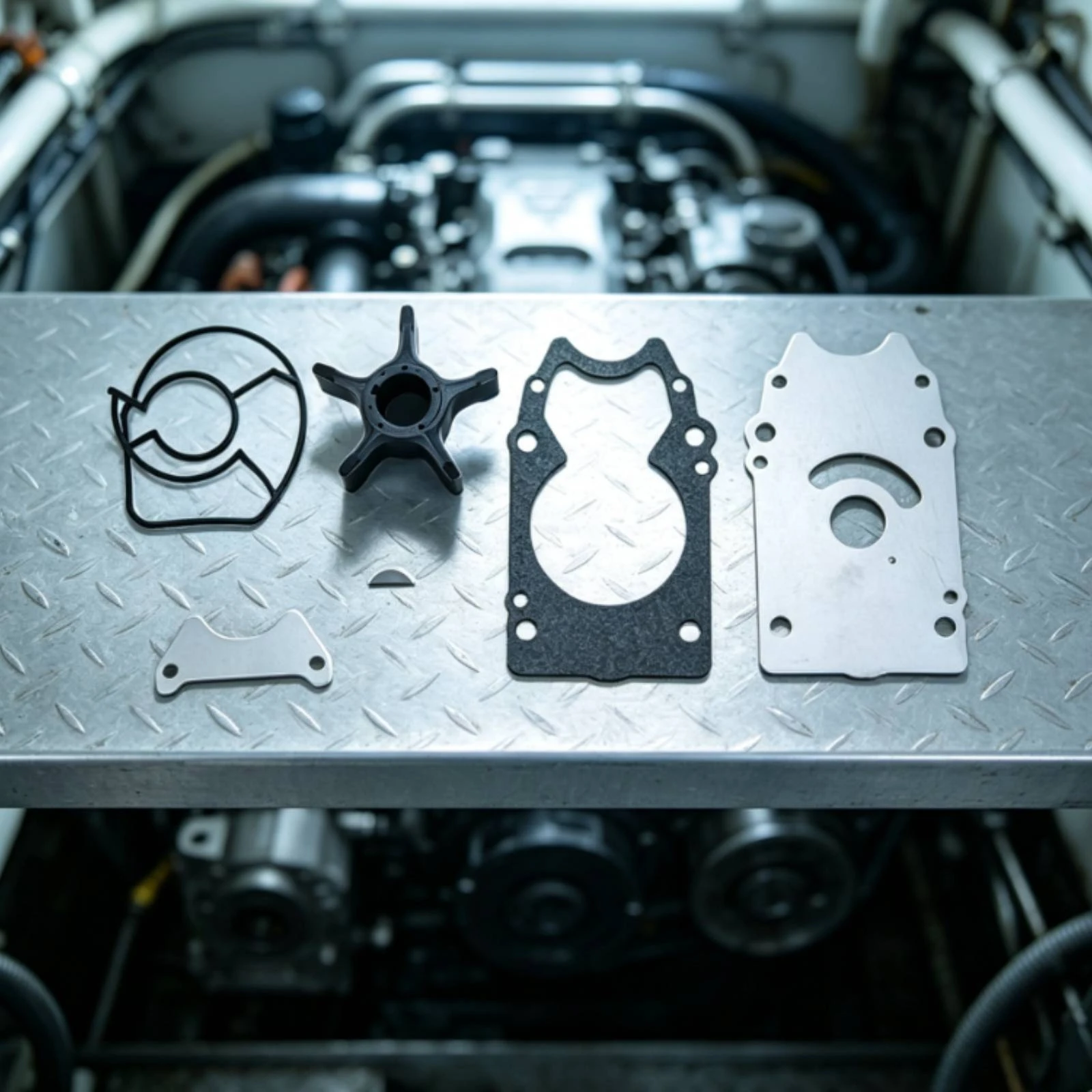 冷却ポンプインペラ修理キット船外冷却ポンプ修理キットoemコンパクトボートオーナー向け