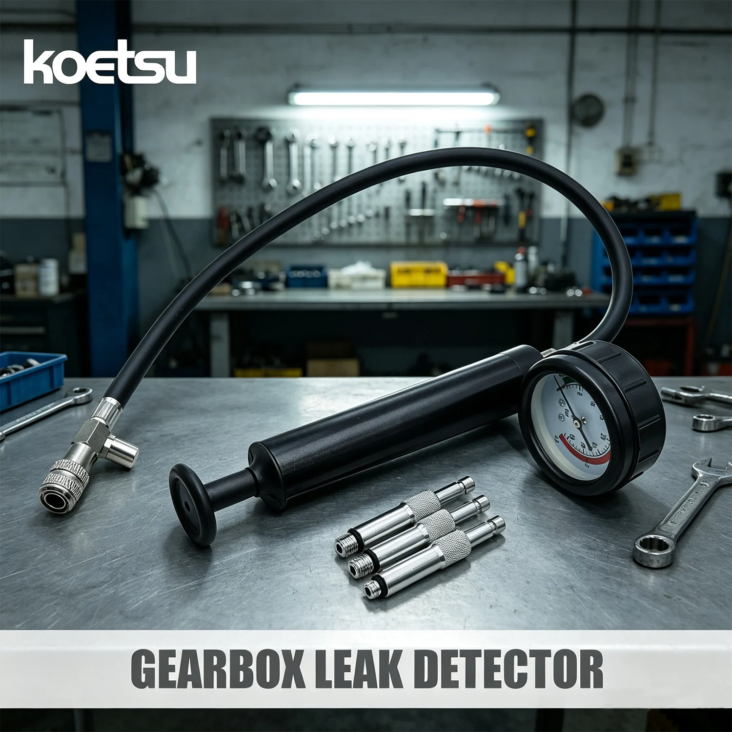 KOETSU Outboard Motor Gearbox Leak Detector - Suitable for Yamaha, Tohatsu, Mercury, Honda, Suzuki and Pursun Outboard Motors