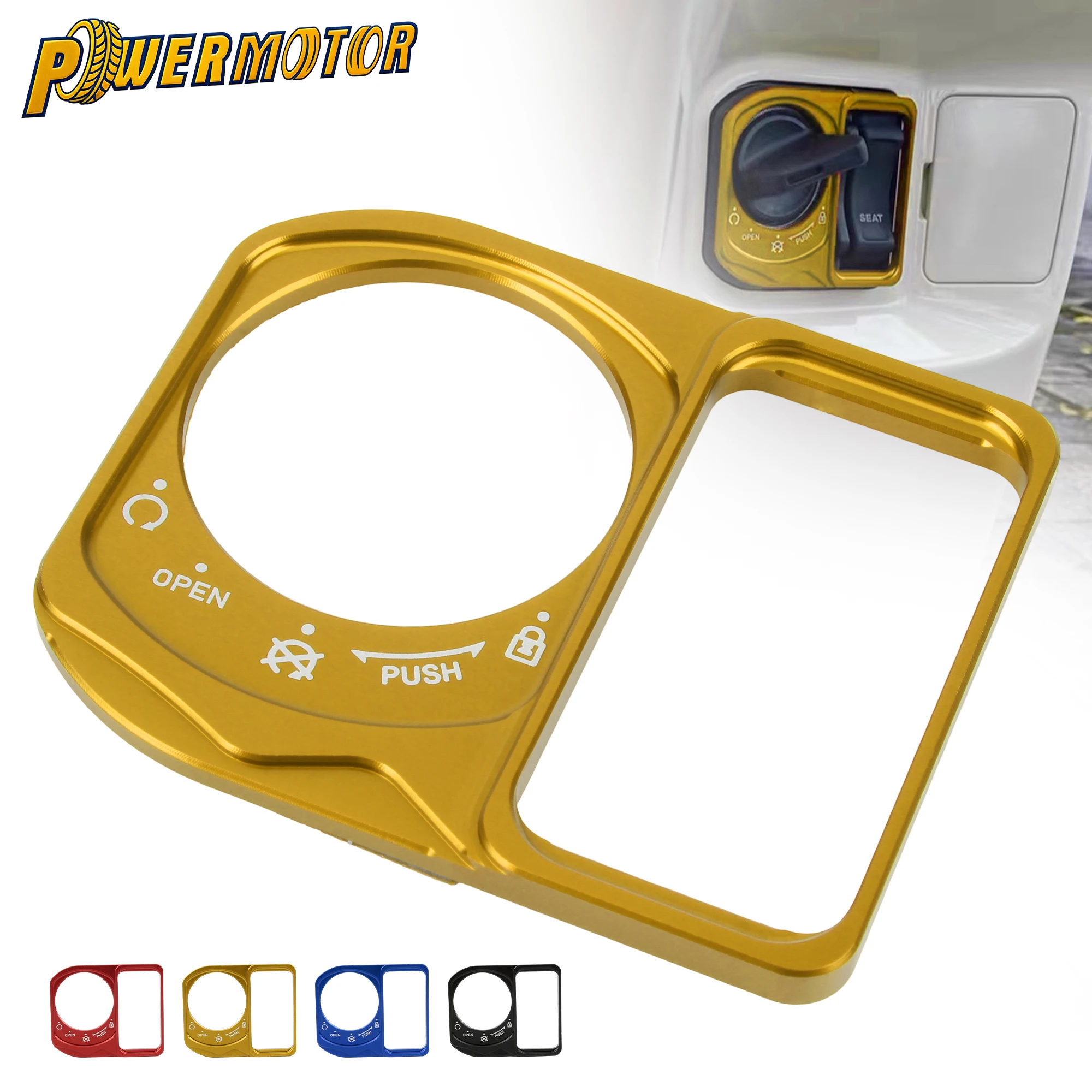 

Motorcycle Lgnition Switch Cover For Honda PCX160 PCX125 PCX SH125 NS125LA Electric Door Lock Cover Protection Modification Part