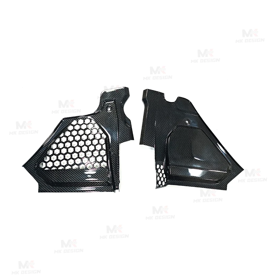 Dry Carbon Fiber Engine Compartment Air Outlet Cover for BMW 4 Series G22 2021+ Interior Accessories