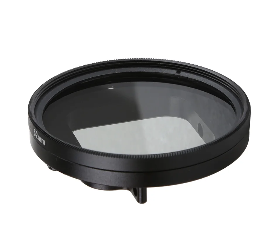 Mini Camcorder Camera Lens Filter Adapter 52mm Mount Kit Red/Orange/Yellow/Green/ND2 4 8 16 for Gopro Hero 5 Black Accessories