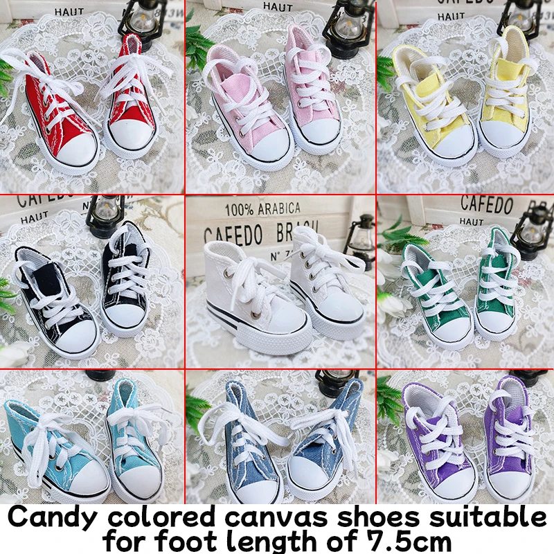 60CM BJD doll canvas shoe 1/3 BJD Boots Sneakers Leather Doll Accessories Doll