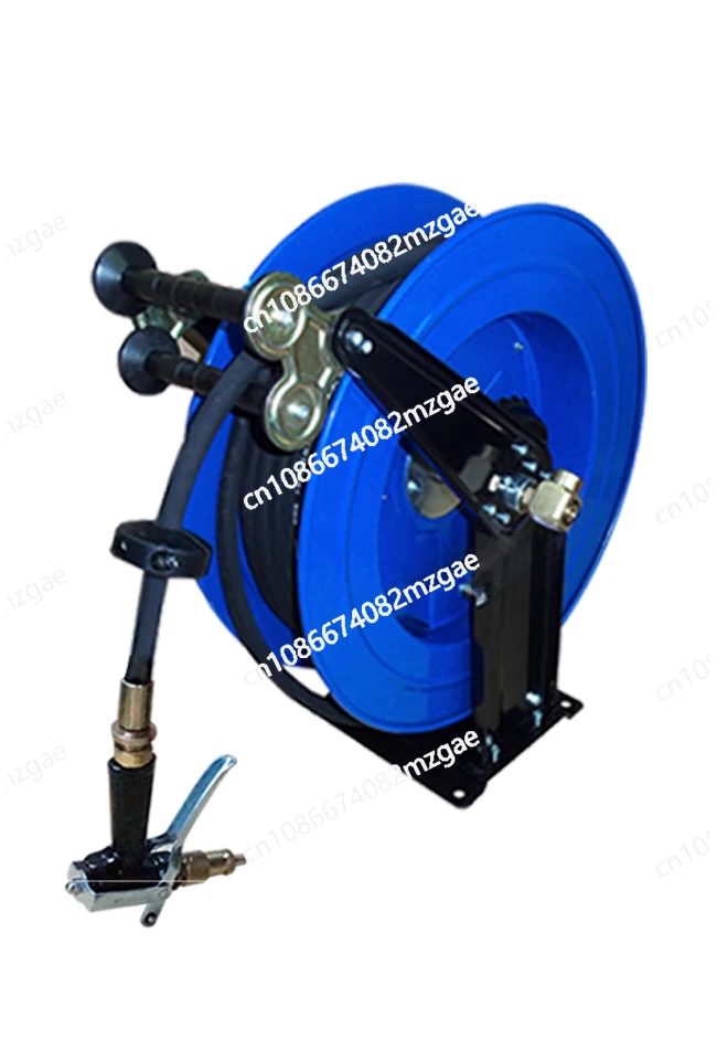 

Автоматическая телескопическая катушка для труб, 30 метров, промышленный пружинный втягивающий водяной барабан, катушка для трахеи высокого давления с большим потоком