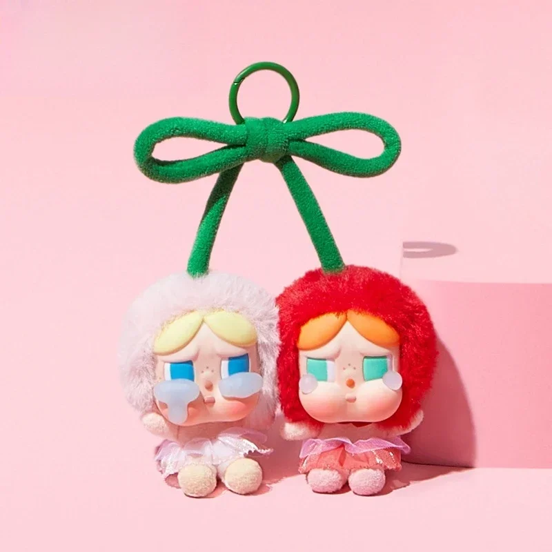 

New Genuine Crybaby Love You Cherry Much Series Fashion Hanging Card Cute Plush Doll Pendant Bag Ornament Keychain Fans Gift