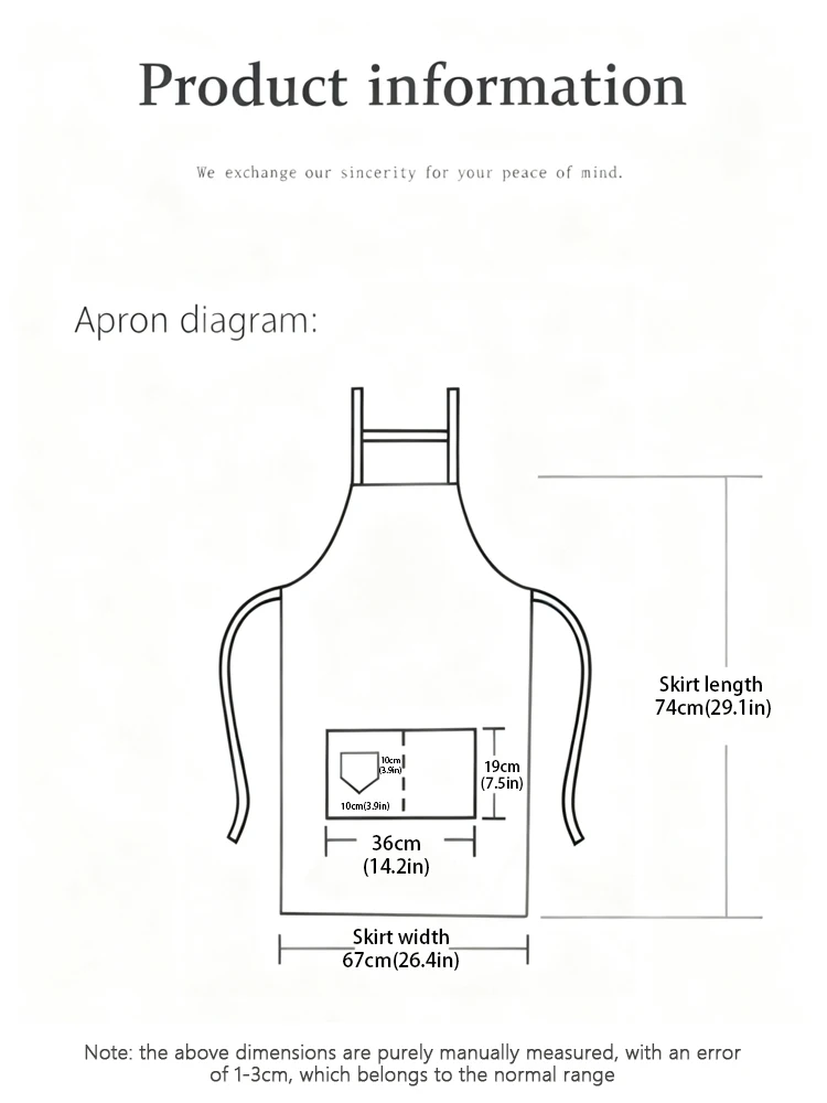 ผ้ากันเปื้อนผ้าฝ้ายแคนวาสแบบไขว้หลังสำหรับงานหนัก - ชุดทำงานกันน้ำและน้ำมันสำหรับร้านกาแฟ ร้านอาหาร ร้านเบเกอรี่ และร้านชานมไข่มุก
