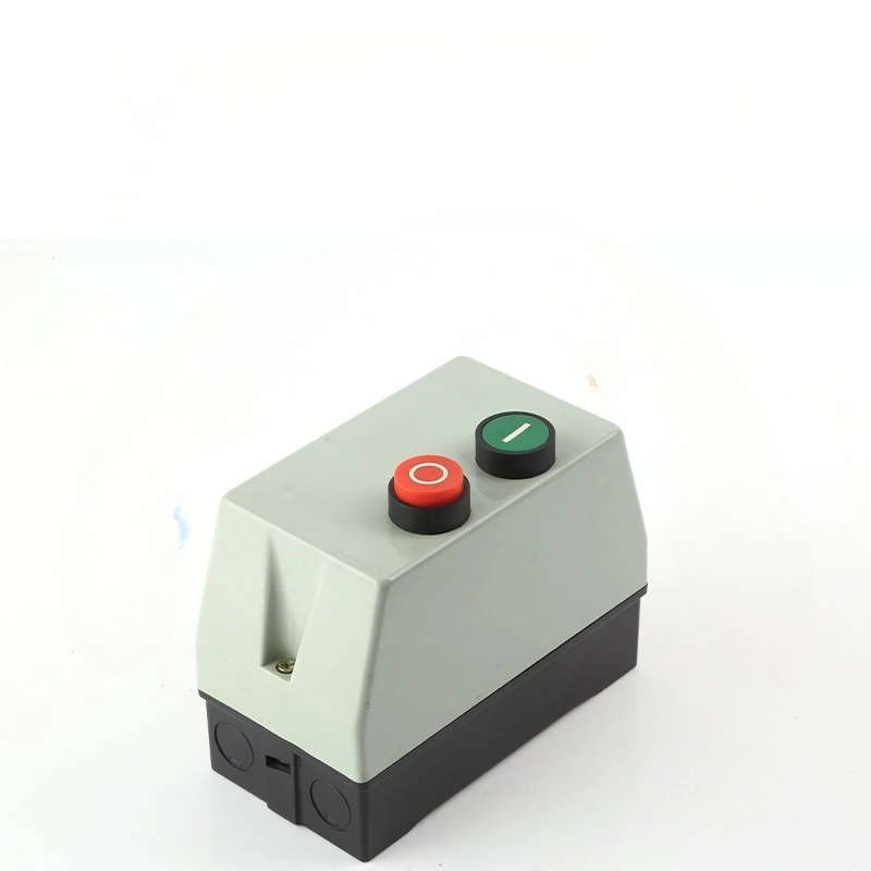 Imagen 4: Panel de Control Industrial con Botón de Arranque Magnético para Compresor de Aire, Protector de Motor, 220V 380V