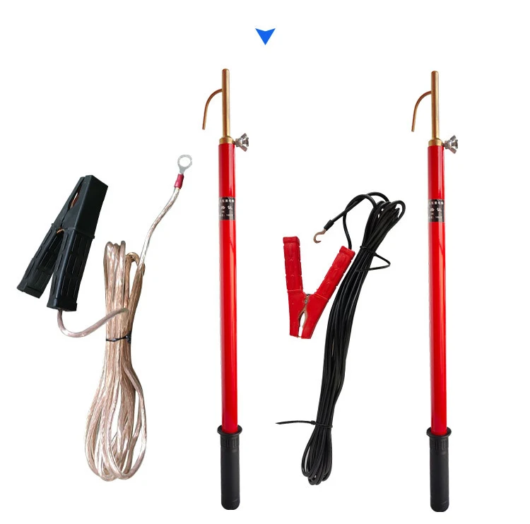 Hot Selling Portable High Voltage Connection or Telescopic 33kV Electrical Discharge Stick