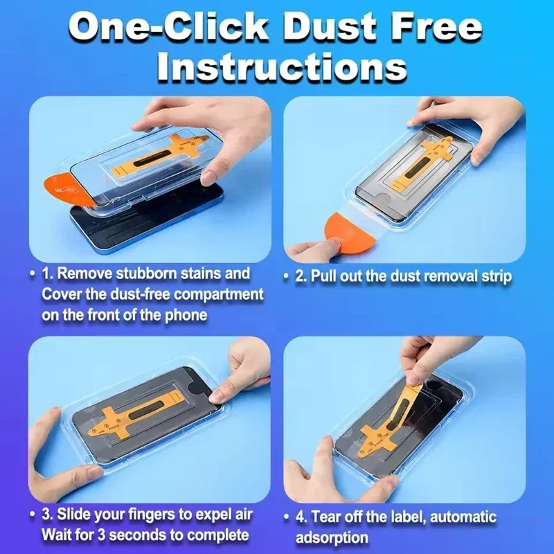 ฟิล์มกันรอยแบบกันน้ำมัน ป้องกันฝุ่น ติดตั้งง่าย สำหรับ iPhone 17 Pro Max Air 11 12 13 14 15 16 PRO XR XS MAX