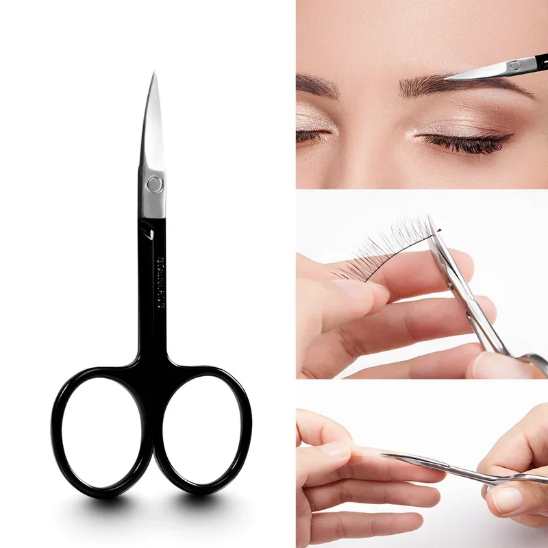 Anti static Stainless Steel Tweezers Industrial Precision Straight Tweezers for Eyebrow DIY Repair Tool
