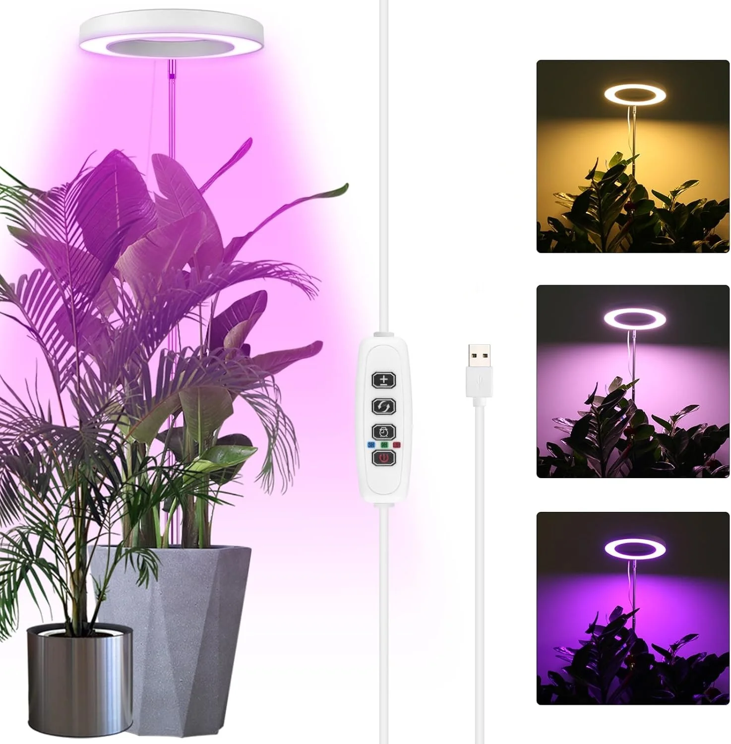 lampada-de-crescimento-de-plantas-led-3-cores-anel-de-anjo-luz-de-cultivo-usb-48-leds-com-dimerizacao-iluminacao-para-plantas-sementes-e-flores-em-sistema-hidroponico-interno
