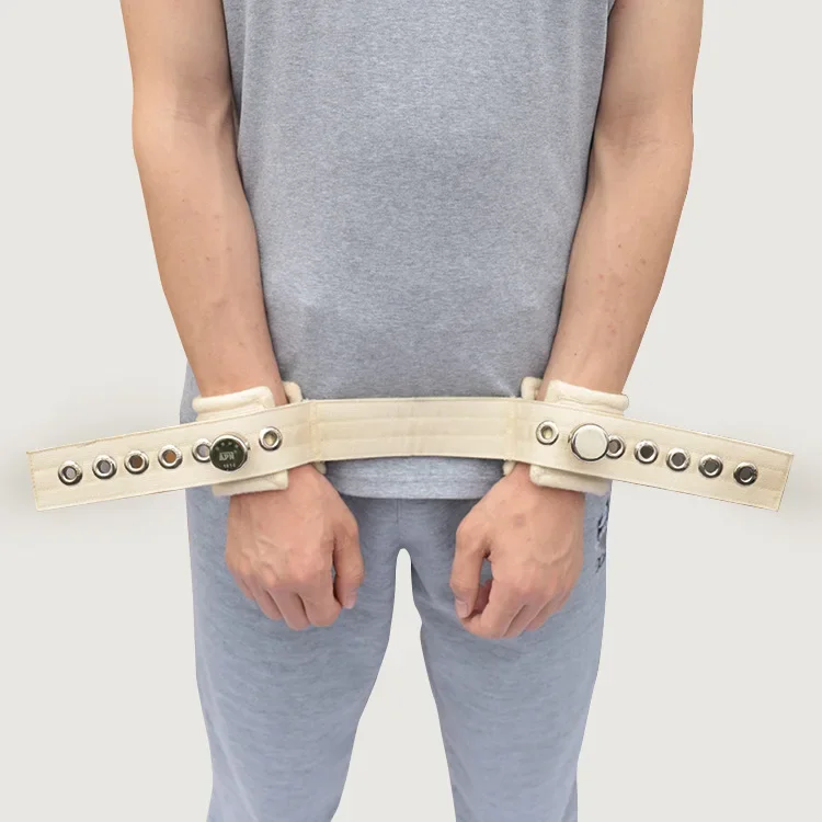 Customizable Wrist Magnetic Restraint, Manic Patient Hands Magnetic Buckle Restraint