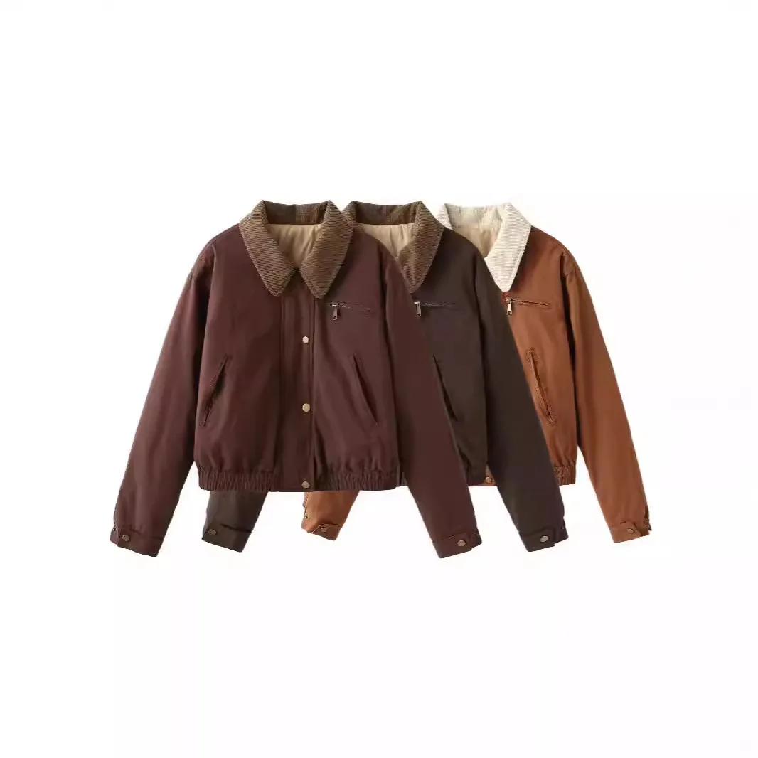 

Женская хлопковая куртка Maillard 24, экспортная горячая оптовая продажа, осенне-зимняя новая модная верхняя одежда