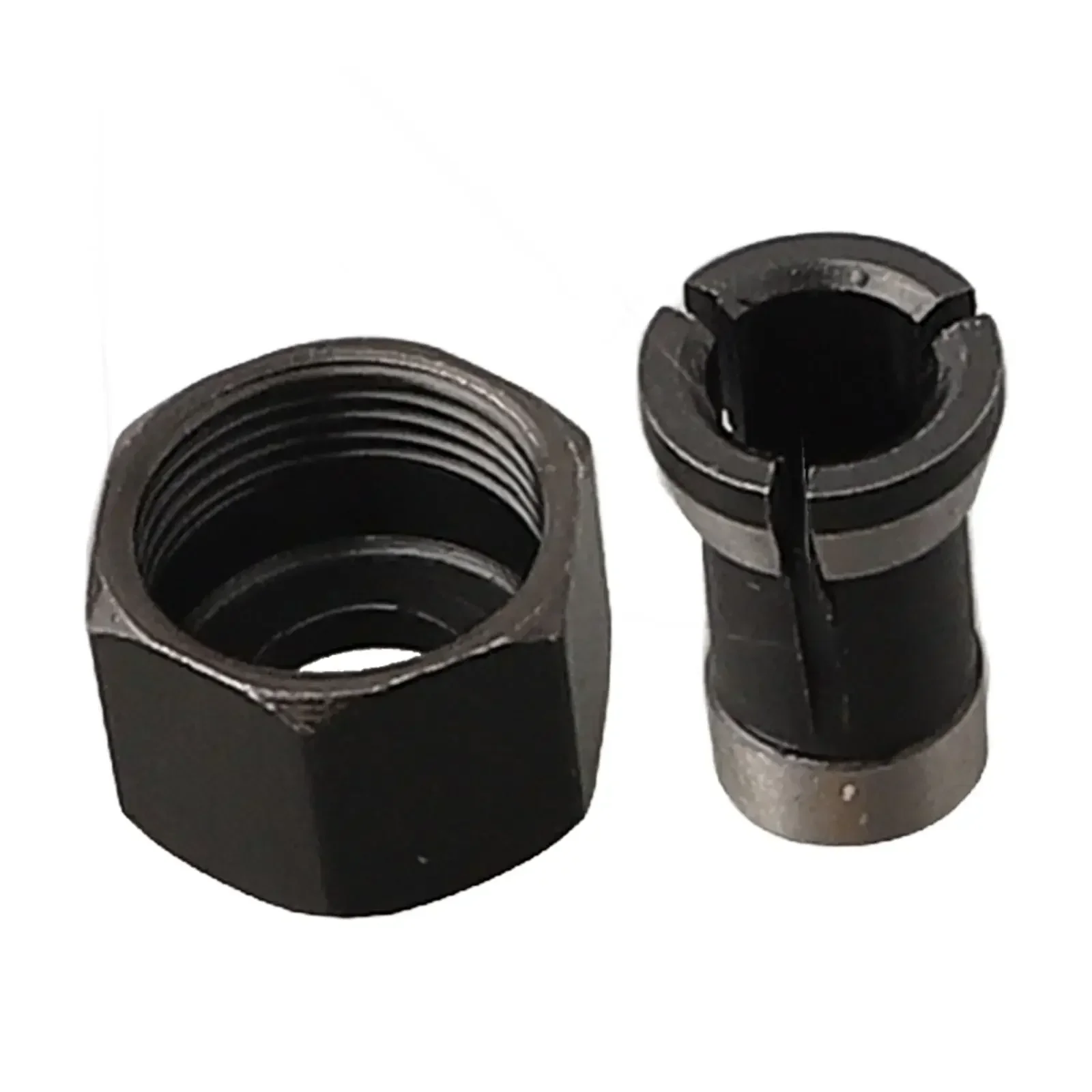 2 Stuks Router Bit Spantang M15 Schroef Moer Kit Elektrische Router Frees 6/6.35/8 Mm spantang Trimmen Machine Accessoire