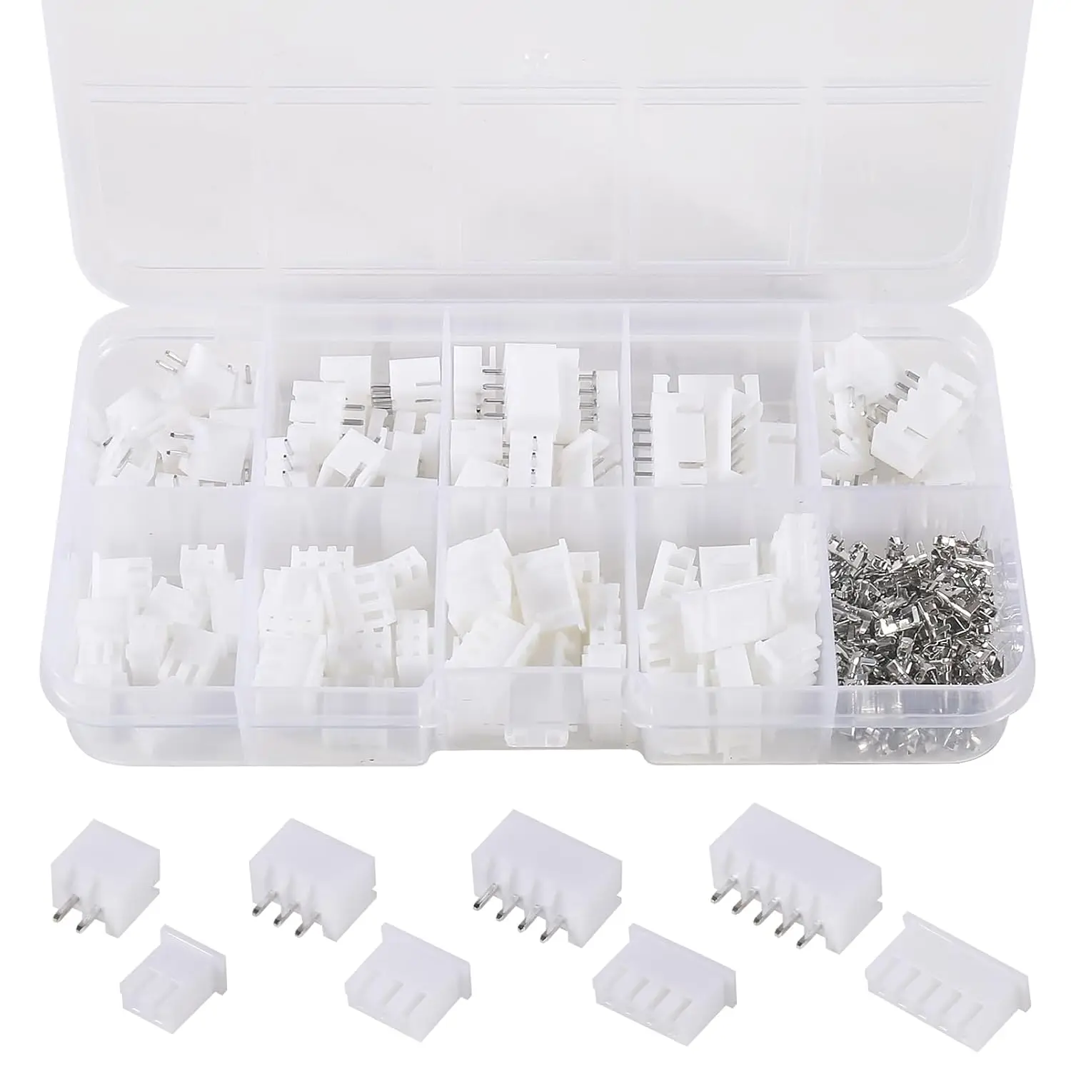 230Pcs Xh 2.54Mm 2-…