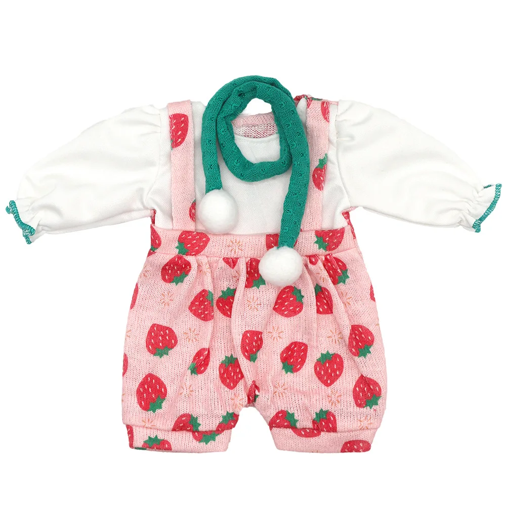 Puppenkleidung für 43 cm geborene Babypuppe, 13–18 Zoll, Neugeborene Puppe, niedliche Pullover, Strampler, Anzug, Puppenzubehör, Festival, Geburtstagsgeschenk – Detail 5