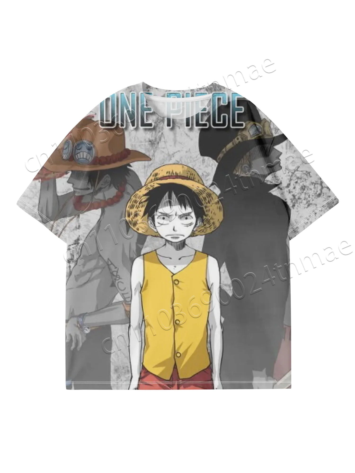 

HIGH-DEMAND One Piece Wear 2025 — модная одежда в стиле аниме, 3D-печать, быстросохнущая и дышащая.