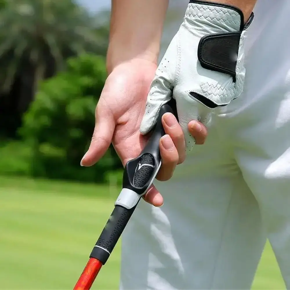 ABS Golf Correction Grip Training Aid Anti-slip Golf Training Grip Auxiliary Tool Correction Device Golf Grip Corrector