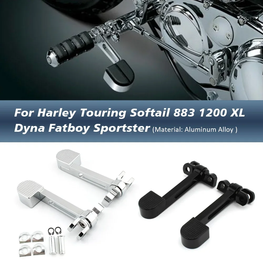 

Подножки для мотоцикла, подножки, удлинитель подставки для ног для Harley Touring Softail 883 1200 XL Dyna Fatboy Sportster