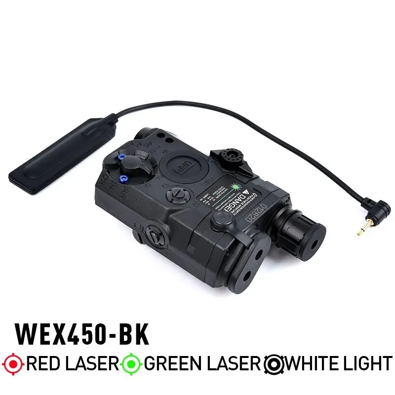 WADSN AR15 エアソフト PEQ15 AN/PEQ-15 レッドグリーンブルードット