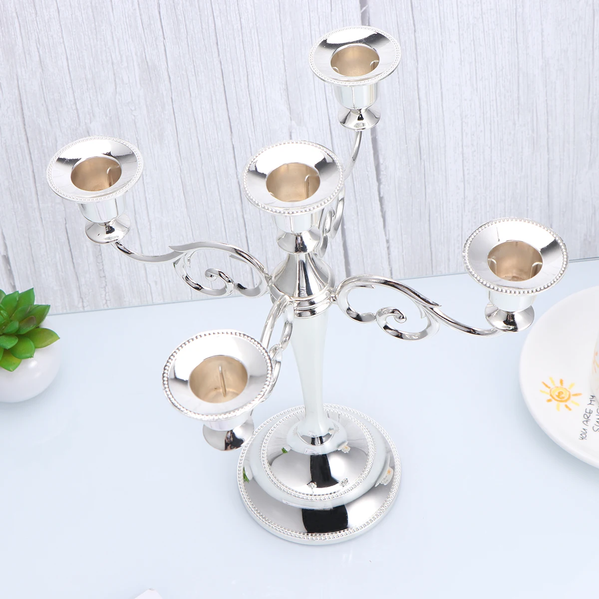 

Wedding Candlestick Decoration Candlesticks Decorate Table Centerpiece Holder Decorations Holders