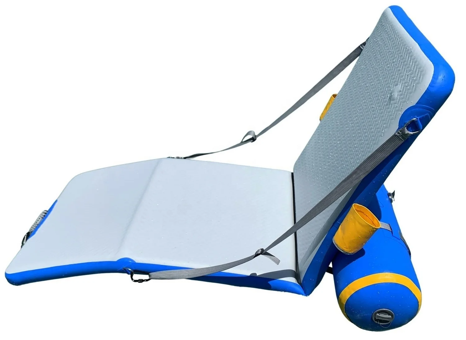 نفخ قطرة الماء غرزة العائمة الهواء حصيرة البلاستيكية مقاعد نفخ المتسكع صالة كرسي سوب مقعد