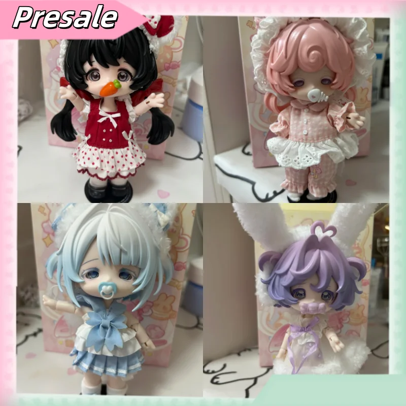 

【Предпродажа 】Come4free Dreamy Puff Cake Series Слепая коробка Коллекционная фигурка 12 очков подвижных суставов Модная игрушка в подарок