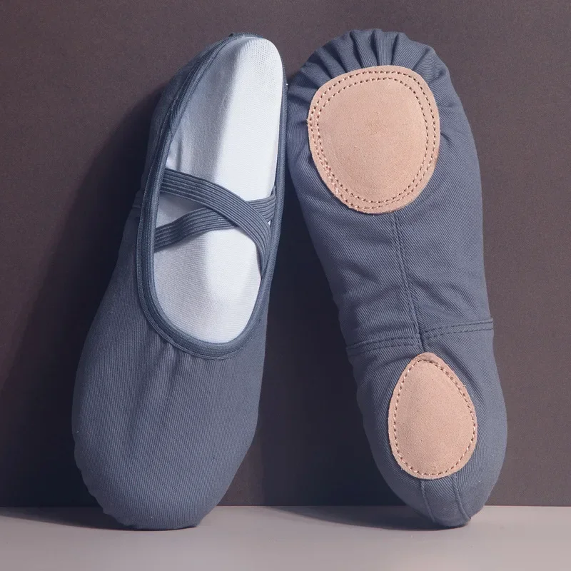 Nieuwe Vrouwen Balletschoenen Dans Kinderen Ballet Slippers Zachte Zool Professionele Canvas Dans Training Schoenen Voor Morandi Ballet