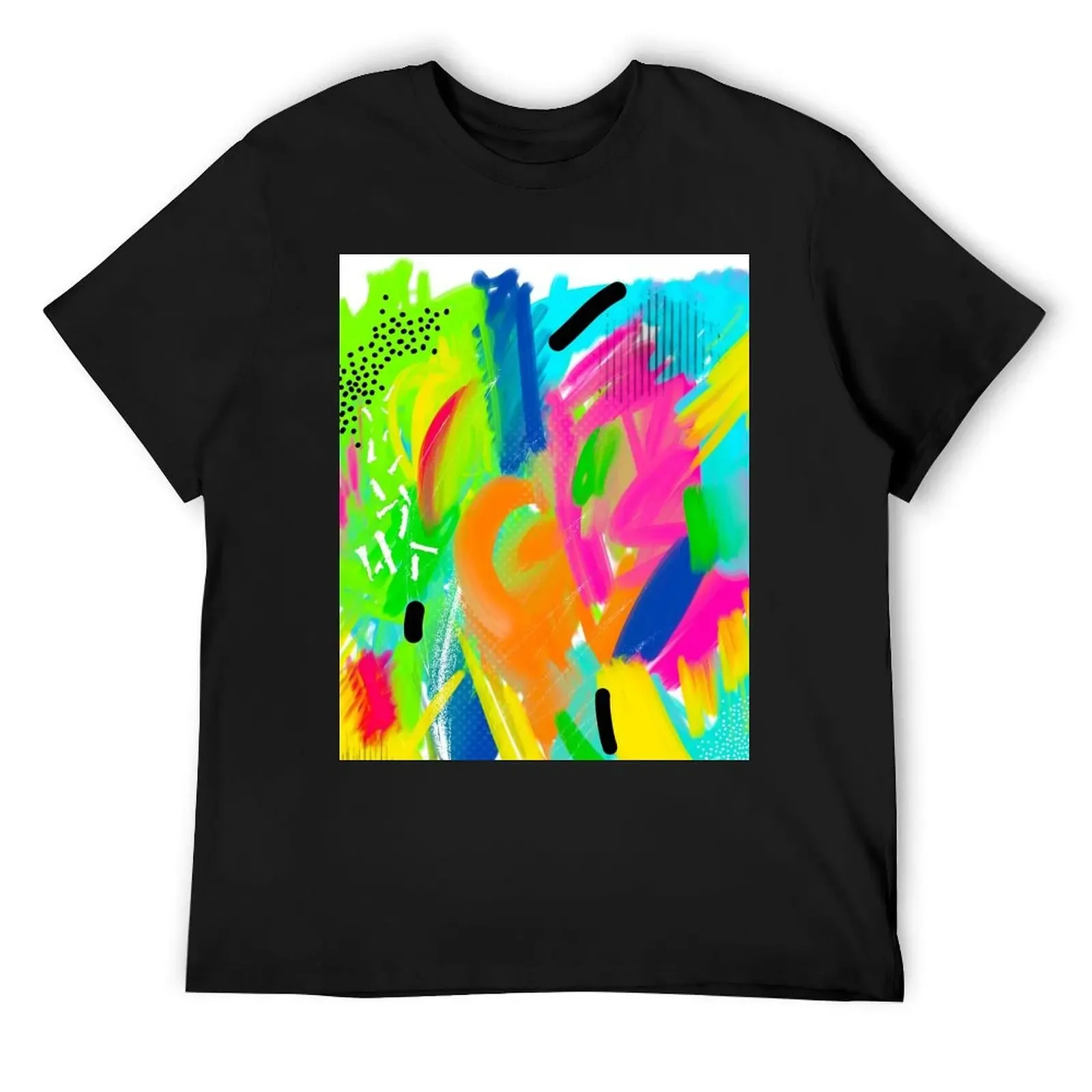 Colorful Abstract Painting T-Shirt graphic shirts summer tops shirts graphic funny t shirts for men