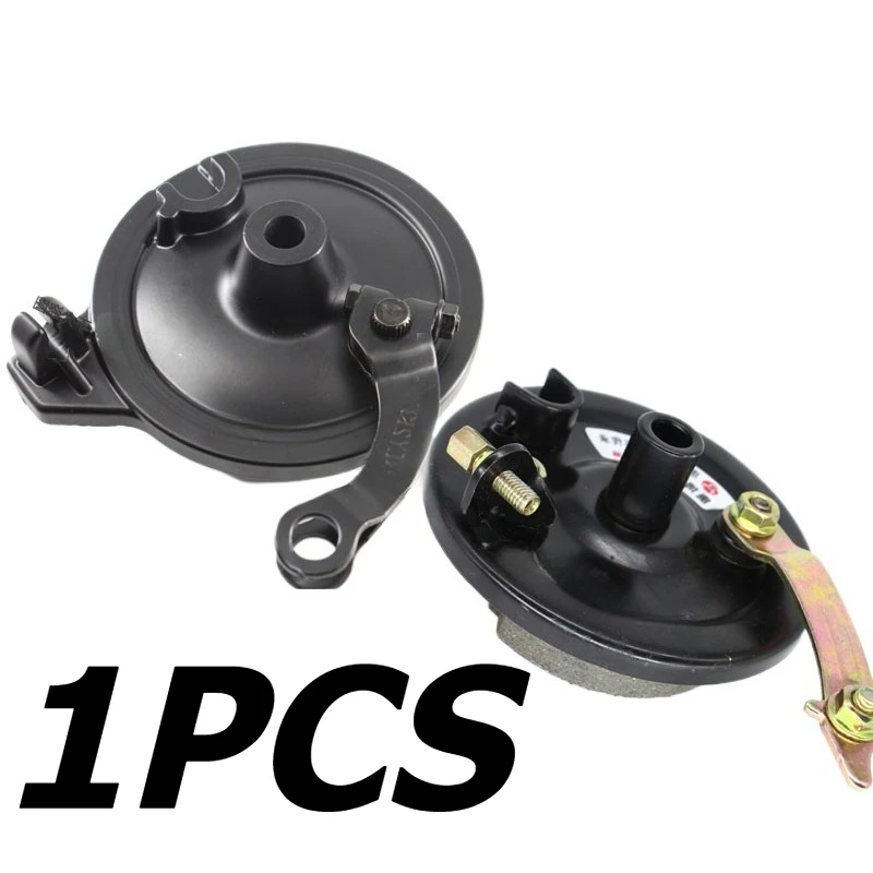 80-type Thickened Wear-resistant Drum Brake Assembly,Front Brake for Electric Bicycle Front Wheel, Brake Drum for Small Tricycle