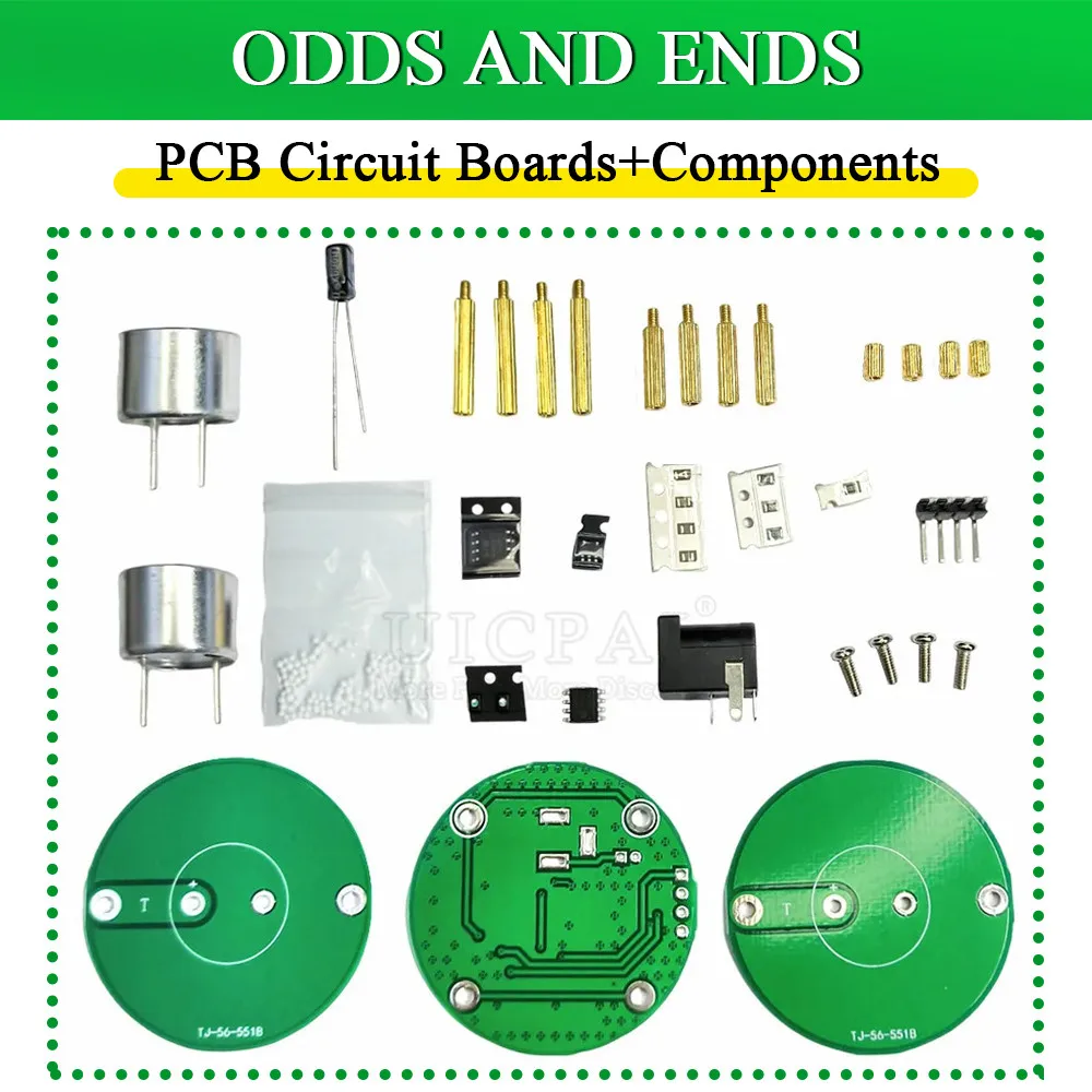 DIY Soldering Project Ultrasonic Suspension Acoustic Suspension  Electronic Kit Mini Acoustic Levitator 12V Practice Solder