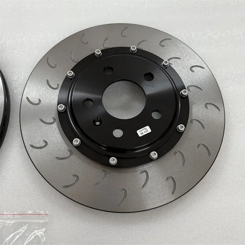 Hot 355x32mm Automatic Brake Disc for Golf Mk4 R32 for Br 18z Caliper 6 Pots view 2