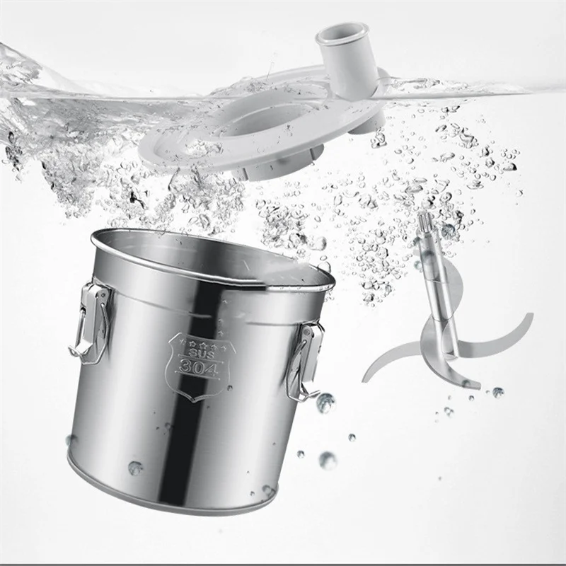 16L snijmachine vleesmolen 304 roestvrij staal commerciële en huishoudelijke elektrische snijmachine