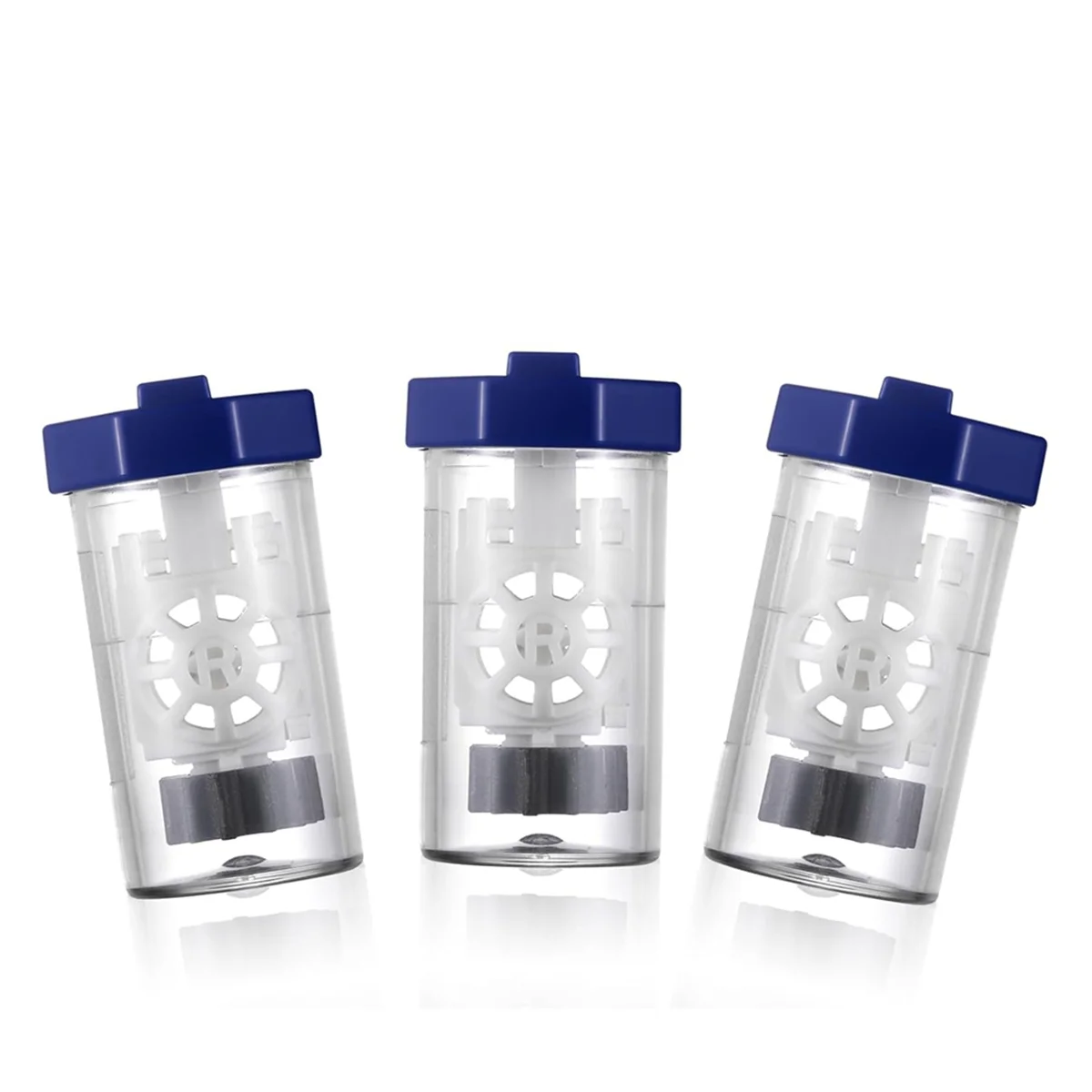 High-end 3 Pieces Hydrogen Peroxide Contact Lens Case Cleaner, Eye Scleral Contact Lens Stiff Clip Washer Machine, Portable