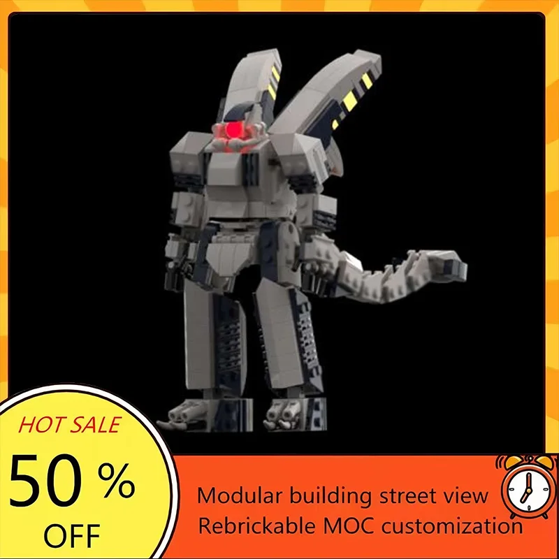 

Набор для сборки модульного боевого робота MOC из 503 деталей по мотивам популярного фильма «Звездные войны», технологичный конструктор, подарок на праздник, детский игровой набор